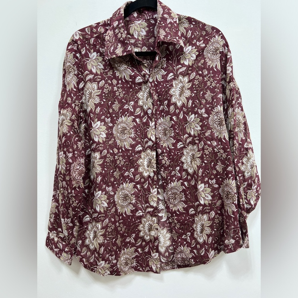 Victoria Dunn blouse, NWOT, size XS, Clara the Label